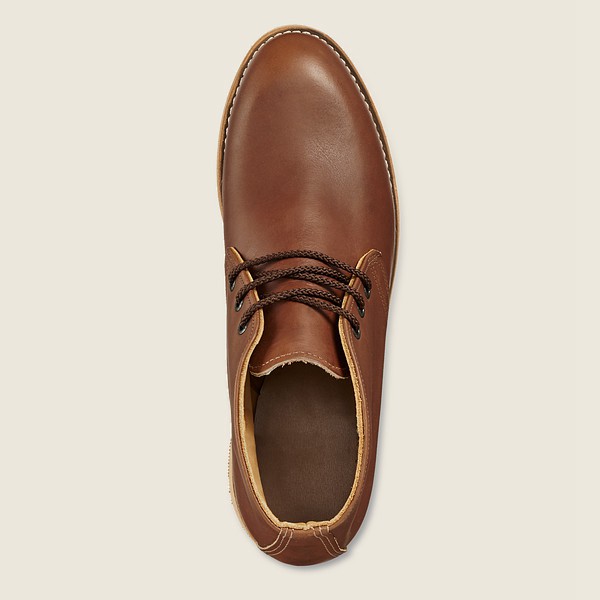 Red Wing Iş Botu Erkek - Traction Tred - Chukka Soft Toe - Kahverengi - 98WLSTZBC